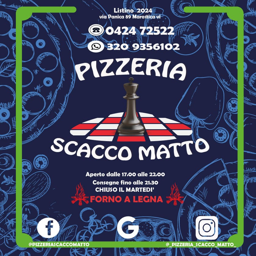 1 menu pizzeria scacco matto marostica